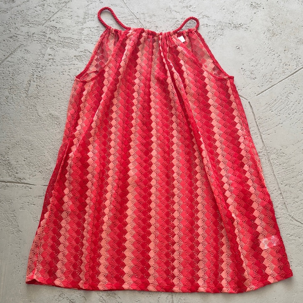 C&C California Stripe Tie Back Swim Cover Up